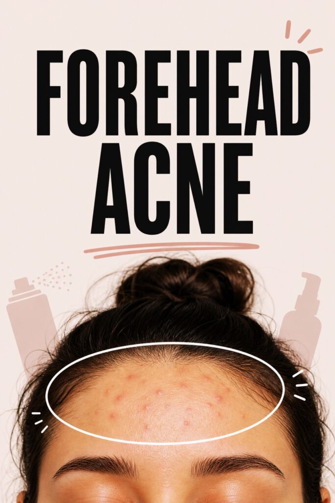 forehead acne