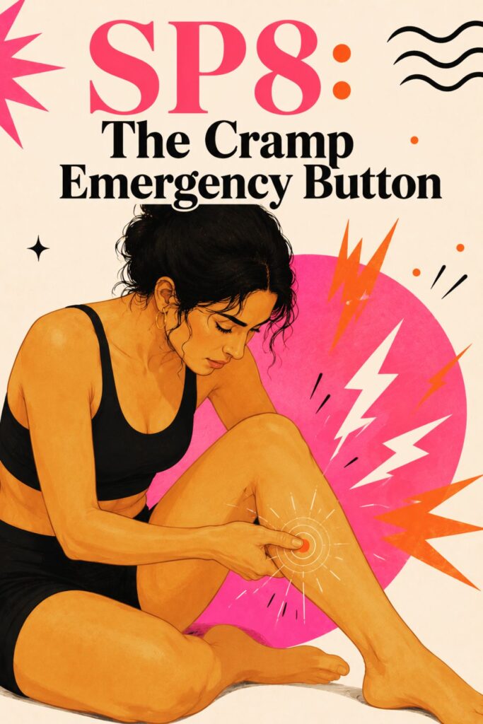 period pain pressure point on the inner leg