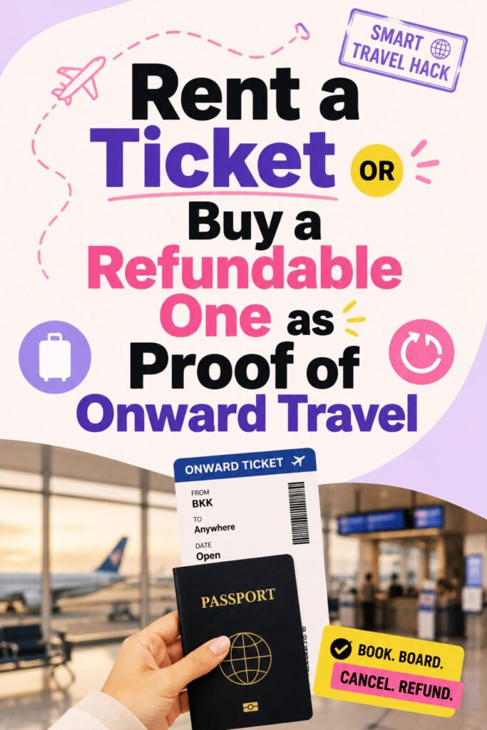 proof of onward travel hack
