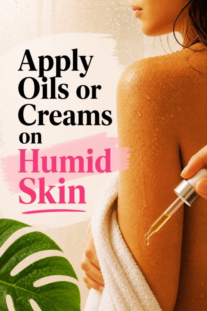 stretch mark remedies on humid skin