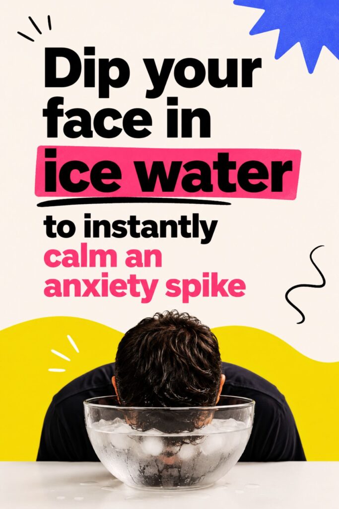useful hack to calm anxiety